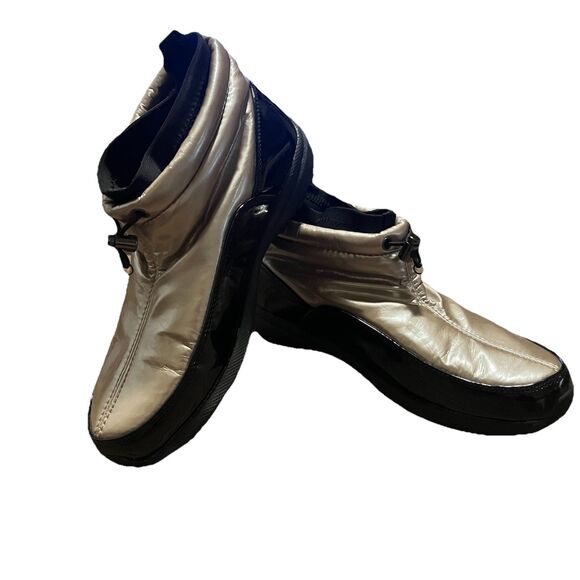 Sporto Eco System Tracy Waterproof Champagne & Black Snow Ankle Boots Women's 8 - Picture 1 of 9